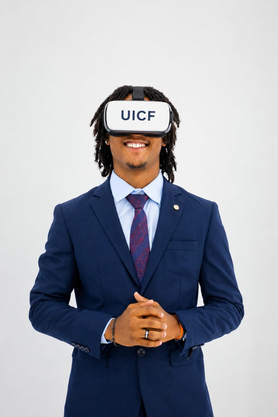 Étudiant de l'UICF en séance de travail